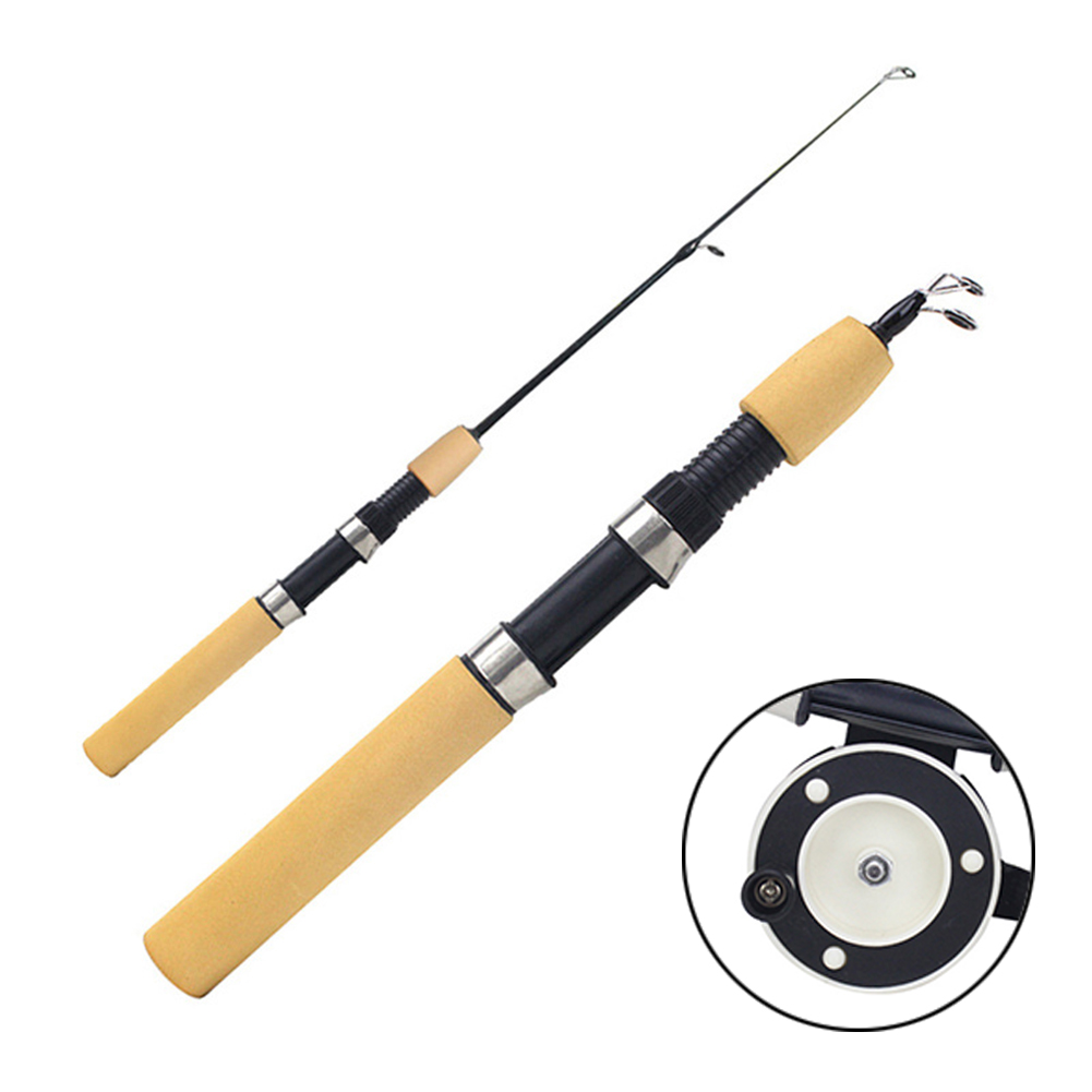 Ice Fishing Reel - Ice Fishing Rod Portable Spinning Casting