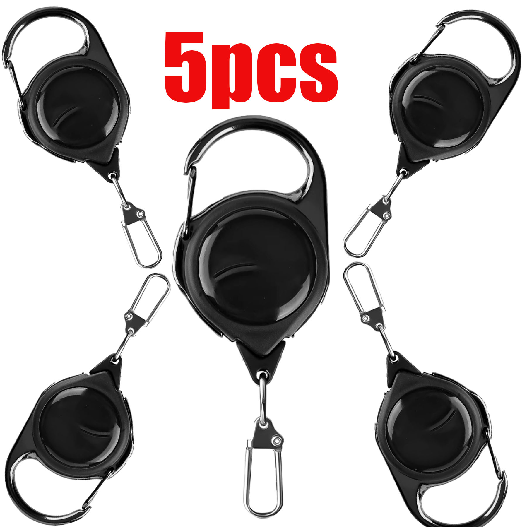 Conventional Reel - Retractable Heavy Duty Pull Reel Carabiner