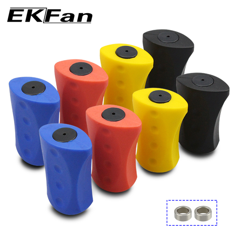 EKFan 1 Pair Rubber Fishing Re - Trolling Reel ulasan dan harga