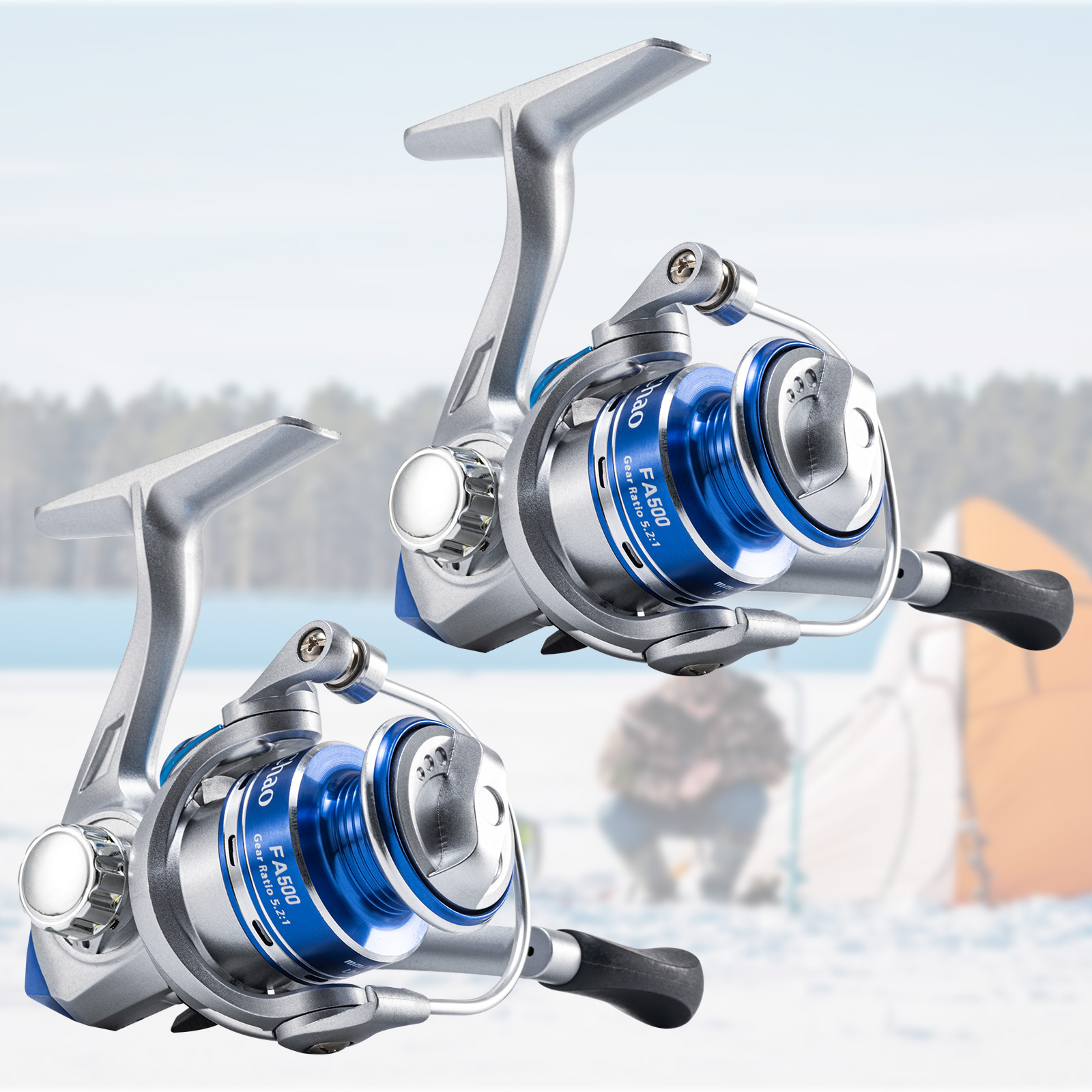 Goture New Ice Fishing Reels W - Ice Fishing Reel ulasan dan harga