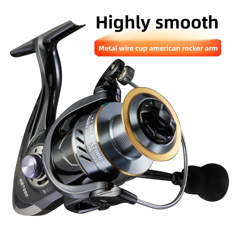 Heavy duty American style cran - Ice Fishing Reel ulasan dan harga