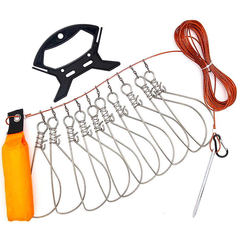 New 5-snap Float Fish Stringer - Fly Reel ulasan dan harga