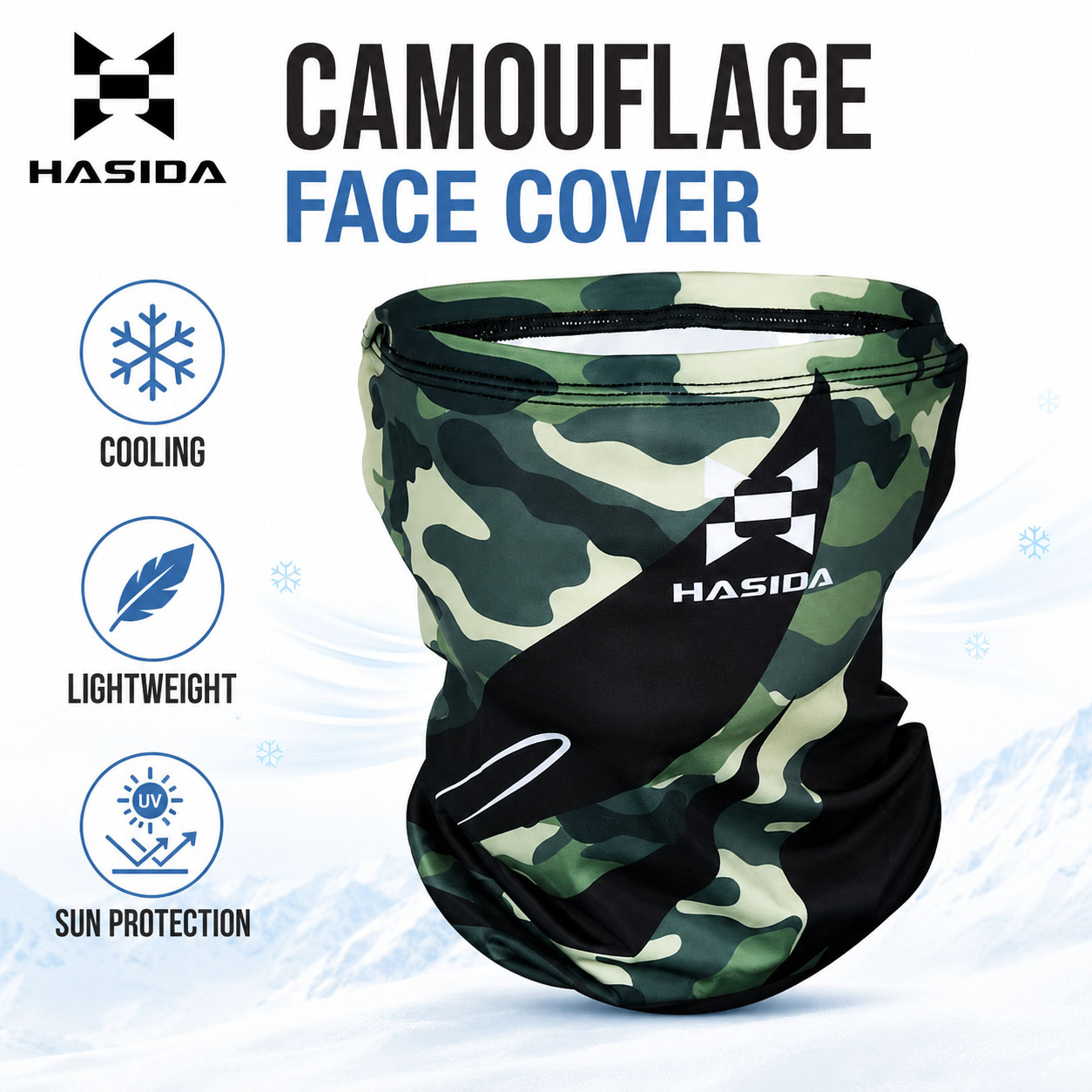 HASIDA 1PC Camouflage Color Br - Spinning Reel ulasan dan harga