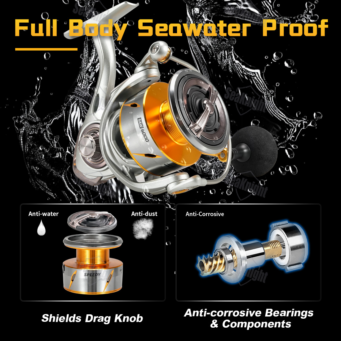SeaKnight Brand Speedy SAW Sal - Reel Drag Knob ulasan dan harga