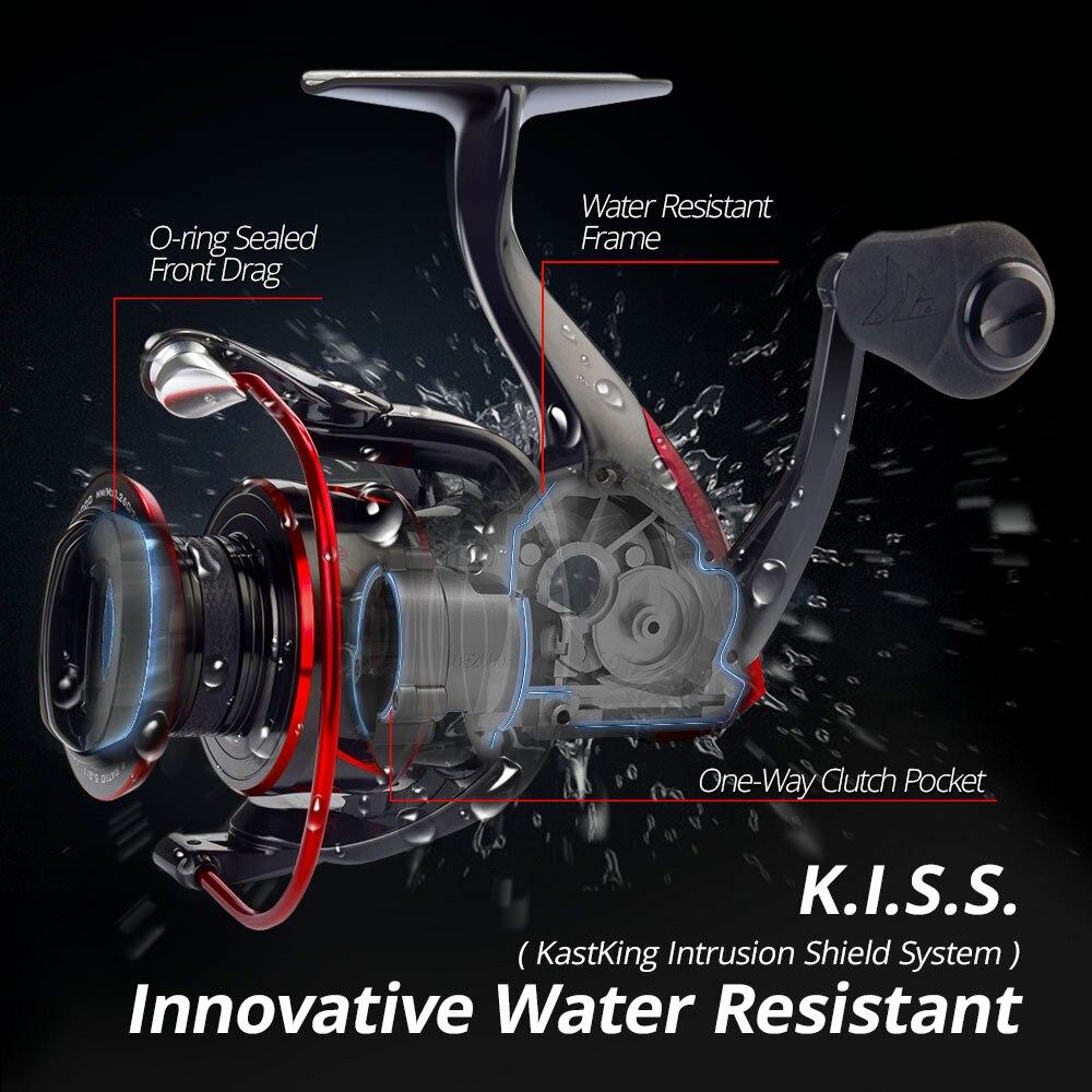 KastKing Sharky III Ball Beari - Reel Drag Knob ulasan dan harga