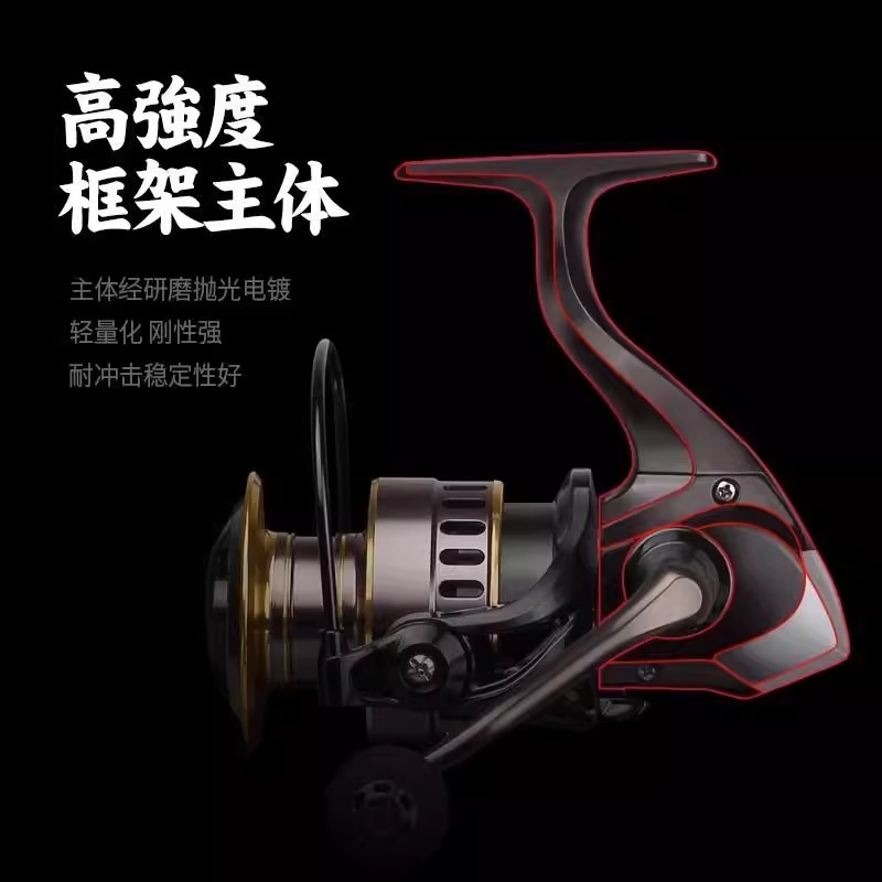 Full Metal Spinning Fishing Re - Surf Reel ulasan dan harga