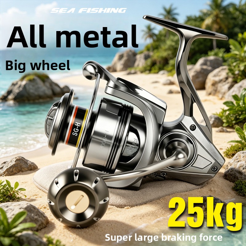 Premium full metal spinning re - Ice Fishing Reel ulasan dan harga