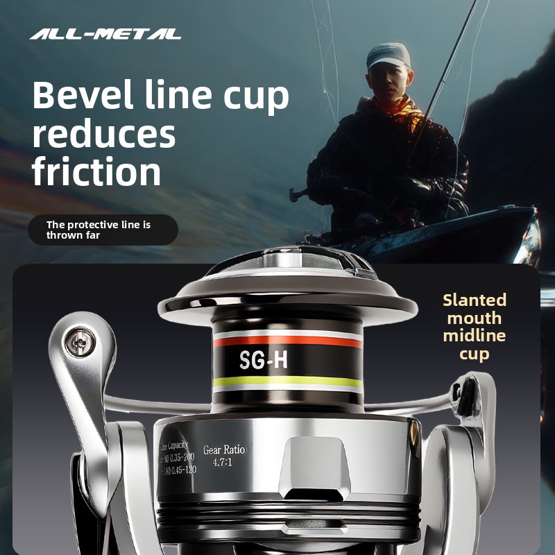 Premium full metal spinning re - Ice Fishing Reel ulasan dan harga