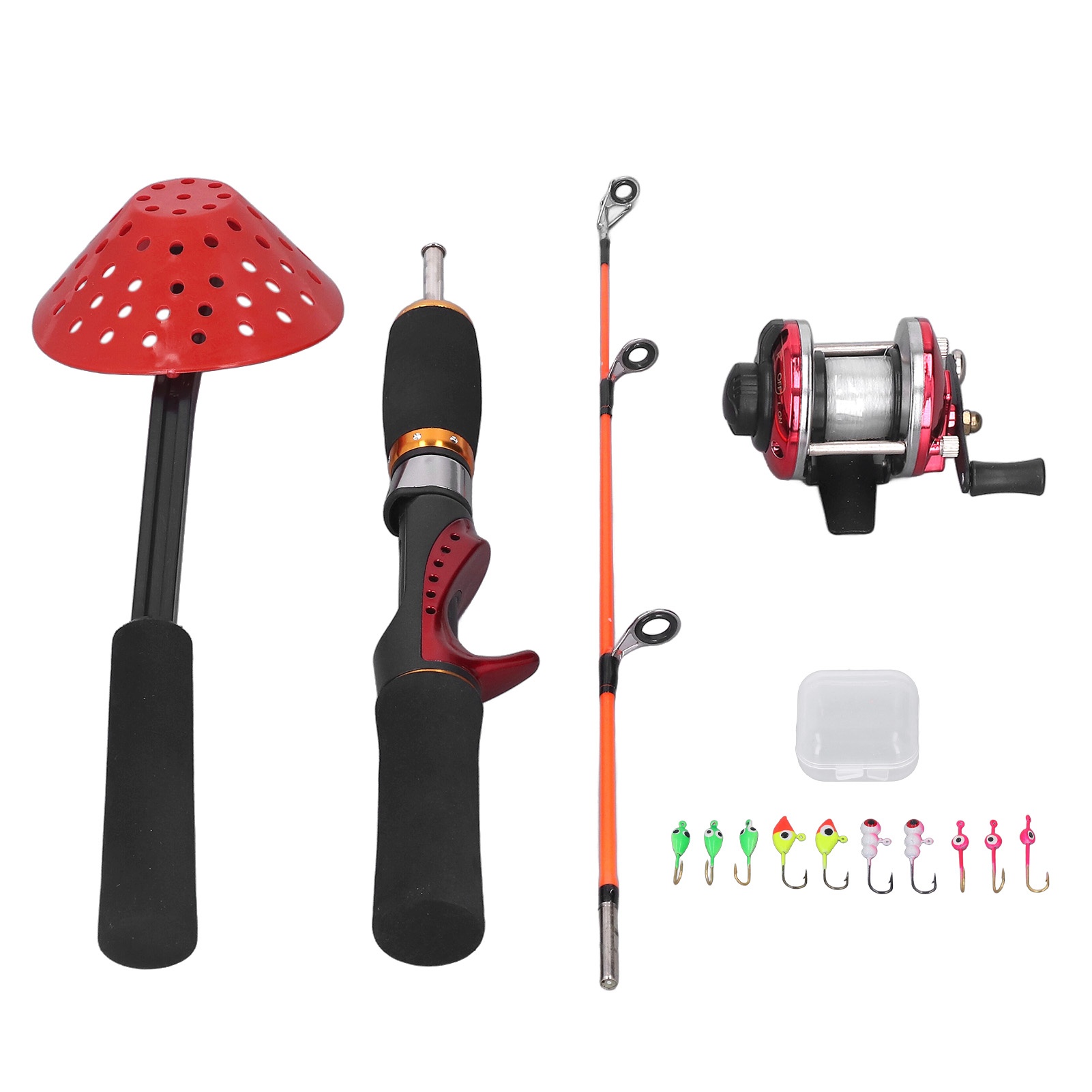 Winter Ice Fishing Rod Fishing - Ice Fishing Reel ulasan dan harga