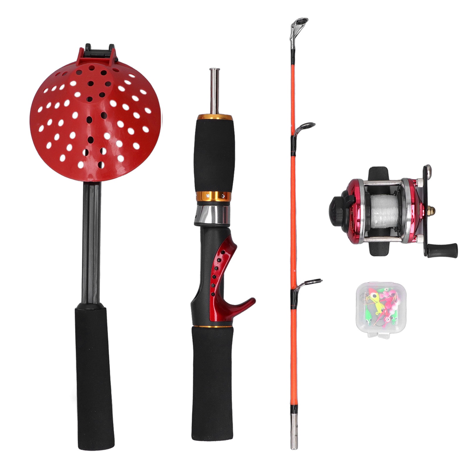 Winter Ice Fishing Rod Fishing - Ice Fishing Reel ulasan dan harga