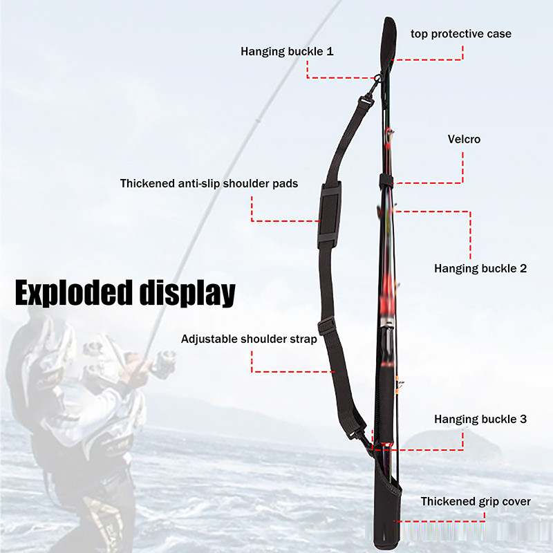 ★▲Adjustable Fishing Rod Stora - Reel Bag ulasan dan harga