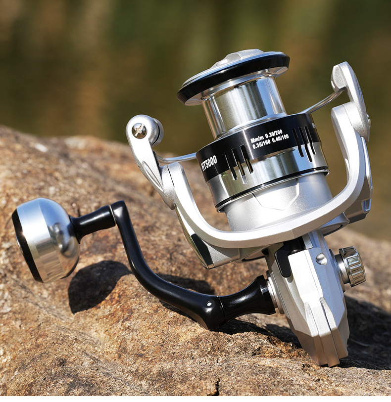 Silver Fishing Reel Spinning U - Reel Drag Knob ulasan dan harga