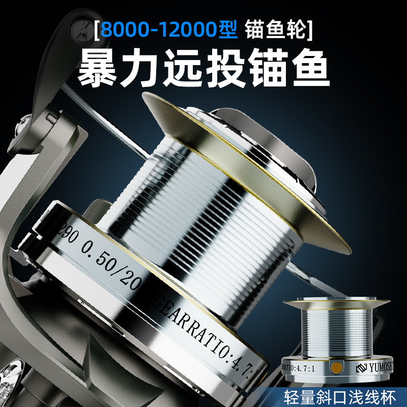 Full Metal Long Cast Spinning  - Surf Reel ulasan dan harga