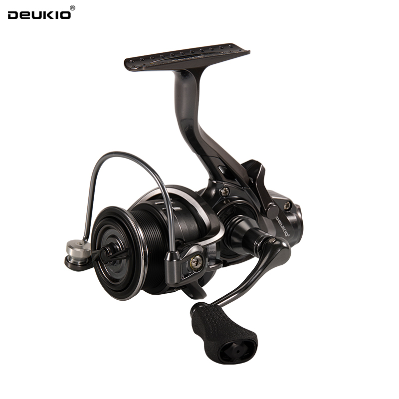 DEUKIO 2026 Small Double Brake - Ice Fishing Reel ulasan dan harga
