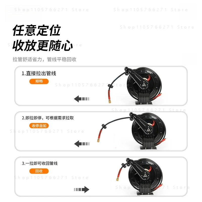 High Pressure Air Water Hose R - Reel Grease ulasan dan harga